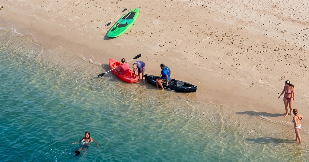 Passeio de Caiaque na Praia dos Carneiros, em Tamandaré